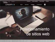 Tablet Screenshot of creamox.com